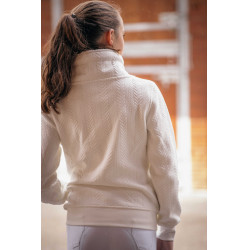 Sweat-shirt Pénélope Laponia Ecru Beige Sweat-shirt Pénélope Laponia Ecru Beige