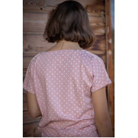 T-shirt Pénélope Poppy Jungle Blanc T-shirt Pénélope Poppy Jungle Blanc