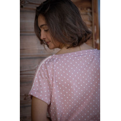 T-shirt Pénélope Poppy Nude Rose T-shirt Pénélope Poppy Nude Rose