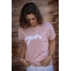T-shirt Pénélope Poppy Nude Rose T-shirt Pénélope Poppy Nude Rose
