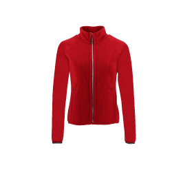 Veste polaire Equithème Lena Cerise Rouge Veste polaire Equithème Lena Cerise Rouge