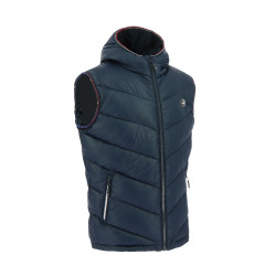 Mouwloze bodywarmer Equithème Greg Marineblauw
