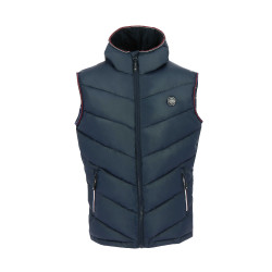 Mouwloze bodywarmer Equithème Greg Marineblauw