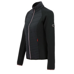Veste hybride Equithème Olivia Noir Veste hybride Equithème Olivia Noir