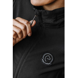 Blouson déperlant Je t'aime Equithème Dakota Noir Blouson déperlant Je t'aime Equithème Dakota Noir