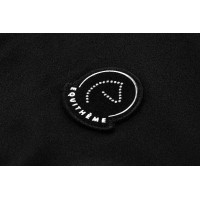 Waterafstotende jas Ik hou van je Equithème Dakota Zwart