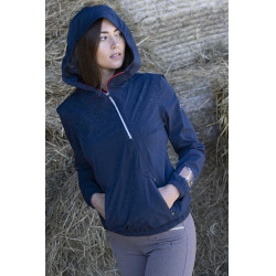 Regenjas Equithème Eliza Marineblauw Regenjas Equithème Eliza Marineblauw