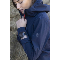 Regenjas Equithème Eliza Marineblauw Regenjas Equithème Eliza Marineblauw