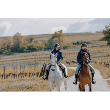 Blouson court Equithème Originals Alina Marine Bleu marine