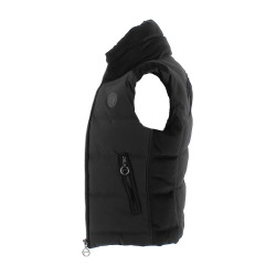 Mouwloze bodywarmer Pénélope Sonia Zwart