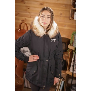 Parka Pénélope Mega Lyon Noir Parka Pénélope Mega Lyon Noir
