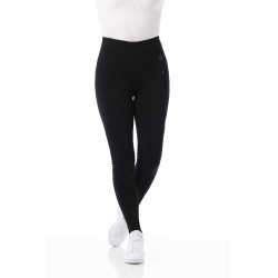Softshellbroek Equithème Dolomyt met siliconen zitvlak Zwart