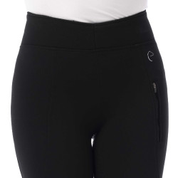 Pantalon softshell Equithème Dolomyt fond silicone Noir