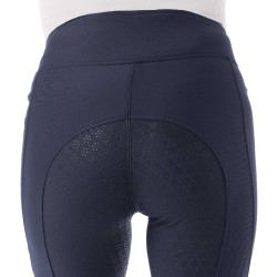 Pantalon softshell Equithème Dolomyt fond silicone Bleu marine