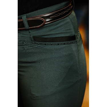 Pantalon Equithème Safir Vert forêt Pantalon Equithème Safir Vert forêt