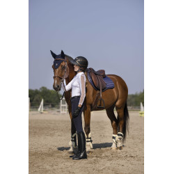 Broek Equithème Safir Marine / zwart Blauw Broek Equithème Safir Marine / zwart Blauw