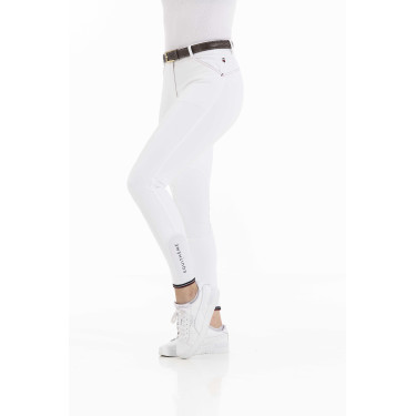 Pantalon Equithème Yolande recyclé Blanc Pantalon Equithème Yolande recyclé Blanc