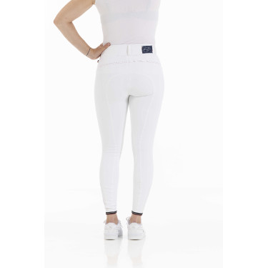 Pantalon Equithème Yolande recyclé Blanc Pantalon Equithème Yolande recyclé Blanc