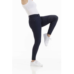 Pantalon Equithème Yolande recyclé Bleu marine Pantalon Equithème Yolande recyclé Bleu marine