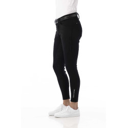 Softshell broek Equitheme Zermatt met siliconen zitvlak Zwart Softshell broek Equitheme Zermatt met siliconen zitvlak Zwart
