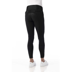 Pantalon softshell Equitheme Zermatt fond silicone Noir