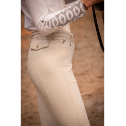 Pantalon Pénélope Point Sellier Crème Beige