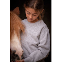 Sweat Pénélope Cassou Gris chiné Sweat Pénélope Cassou Gris chiné