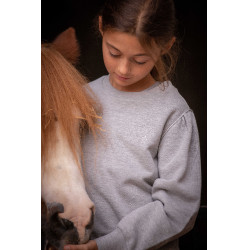 Sweat Pénélope Cassou Gris chiné Sweat Pénélope Cassou Gris chiné