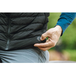 Gilet chauffant Equithème Charlie Noir Gilet chauffant Equithème Charlie Noir