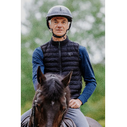 Gilet chauffant Equithème Charlie Noir Gilet chauffant Equithème Charlie Noir