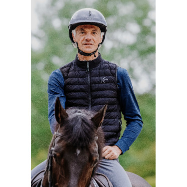 Verwarmd vest Equithème Charlie Zwart Verwarmd vest Equithème Charlie Zwart