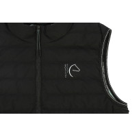Gilet chauffant Equithème Charlie Noir Gilet chauffant Equithème Charlie Noir