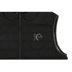 Gilet chauffant Equithème Charlie Noir Gilet chauffant Equithème Charlie Noir