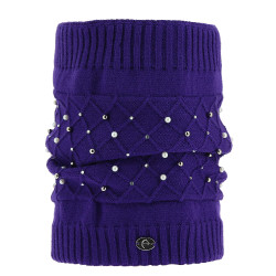 Écharpe-tube Equithème Omega Violet Écharpe-tube Equithème Omega Violet