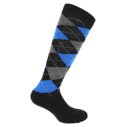 Chaussettes Equithème Argyle femme