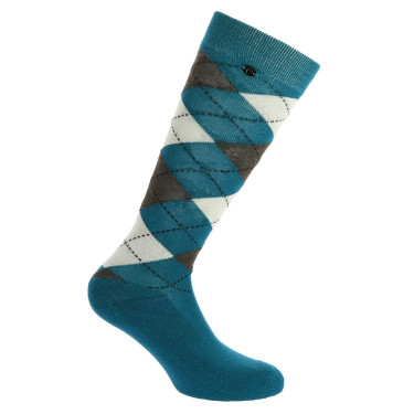 Chaussettes Equithème Argyle femme