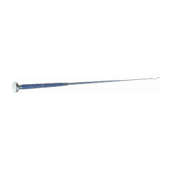 Cravache de dressage T de T Marine / bleu ciel