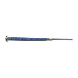Cravache de dressage T de T Marine / bleu ciel