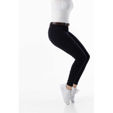 Pantalon Riding World Memphis femme Noir Pantalon Riding World Memphis femme Noir