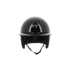 Pénélope matte helm met lange klep Glanzend zwart Pénélope matte helm met lange klep Glanzend zwart