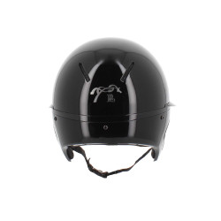 Pénélope matte helm met lange klep Glanzend zwart Pénélope matte helm met lange klep Glanzend zwart