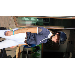 Lami-Cell Lucia Helm Glanzend zwart