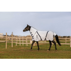Equithème Mesh combo deken Wit Equithème Mesh combo deken Wit