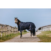 Equithème Classic 1200D High neck deken Marine Marineblauw Equithème Classic 1200D High neck deken Marine Marineblauw