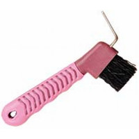 Cure-pieds brosse bicolore T de T Bordeaux / rose Cure-pieds brosse bicolore T de T Bordeaux / rose