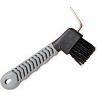 Cure-pieds brosse bicolore T de T Noir / gris Cure-pieds brosse bicolore T de T Noir / gris