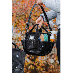 Sac de pansage multipoches Riding World Noir
