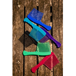 Peigne grande dents P.V.C Hippotonic Soft Noir