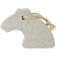 Pierre à poncer Hippotonic Tête de cheval Gris