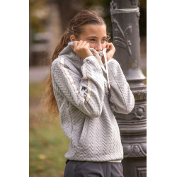 Sweat Pénélope Pépita Gris Sweat Pénélope Pépita Gris